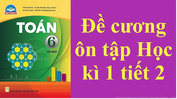 Toán 6 Đề cương ôn tập Học kì 1 tiết 2 - Sách Chân trời sáng tạo