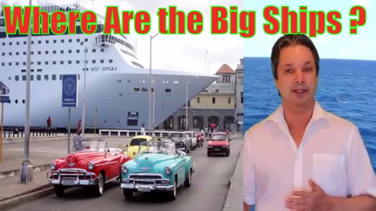 Why are there no large ships going to Cuba