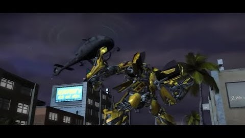 Barricade Boss in Tranquility2 || Transformers The Game Mods