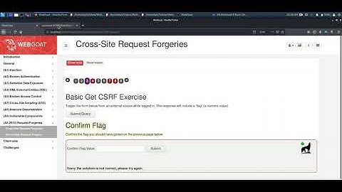 WebGoat 8 Basic Get CSRF Exercise   3