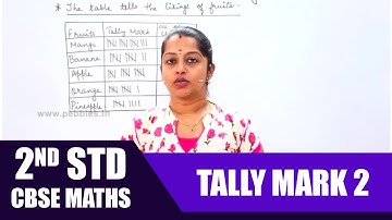 Data Handling - Tally Mark 2 | CBSE | 2nd standard CBSE Maths olympiad | Olympiad