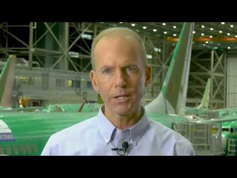 Boeing CEO Dennis Muilenburg says the 737 MAX will be among the safest airplanes ever to fly