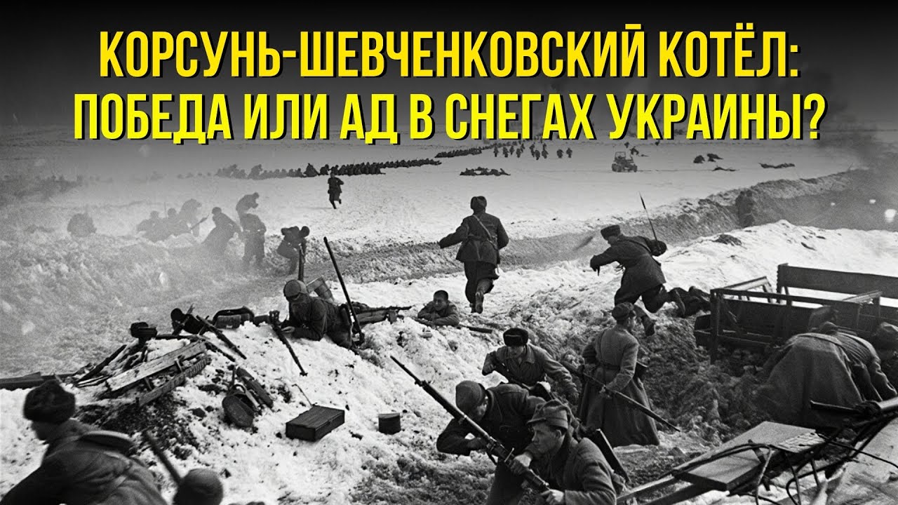 Корсунь-Шевченковский котёл: АД в снегах — почему выживших почти не осталось?