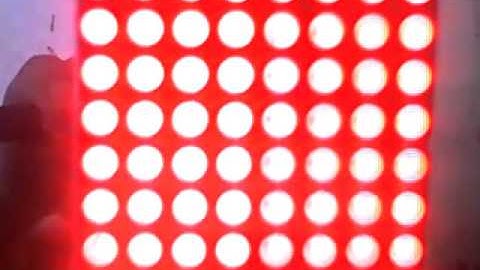 animación con matriz led 8x8