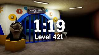 Escape The Backrooms Level 421 WR | 1:19.100