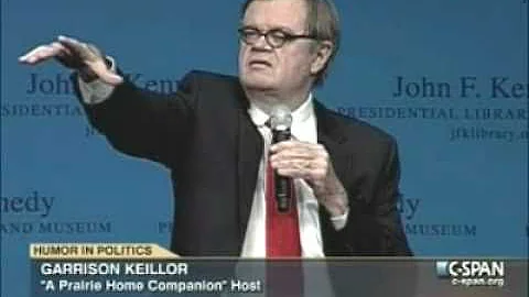 Garrison Keillor On The Role Of Humor In Politics