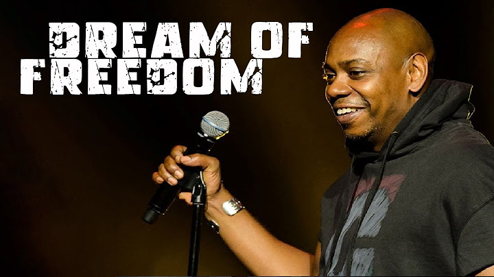 Dave Chappelle   Dreams Fame and the Price of Freedom Dave Chappelle Returns