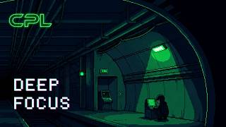 Deep Focus Music for Coding — 3 Hours Dark Cyberpunk Ambience [City Line Tunnel]