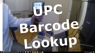 UPC Barcode Lookup For Home Inventory