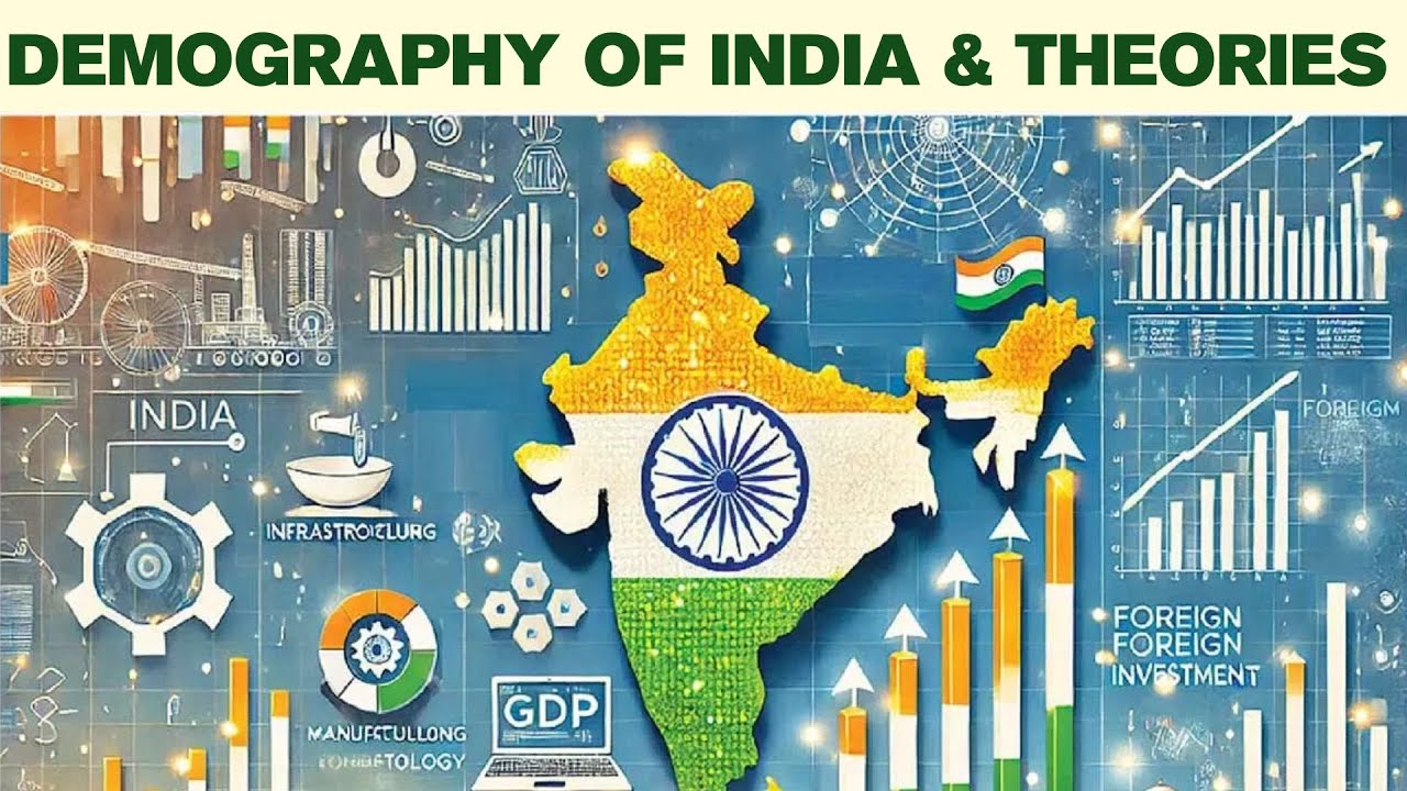 Demography of India & Theories | Indian Economy for UPSC | By Dinesh Sir | BRAINFRA IAS
