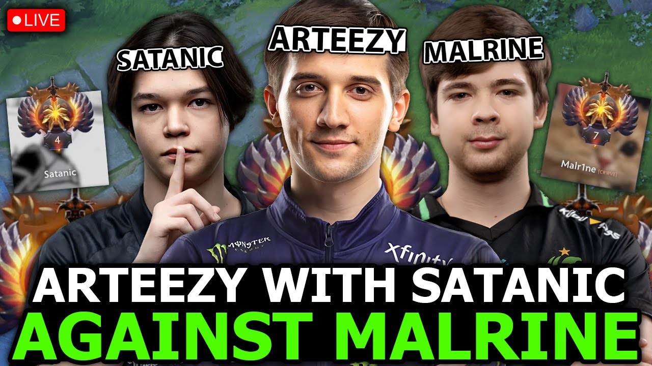 TOP 4 RANK SATANIC picked ARTEEZY on SNIPER against TOP 7 RANK MALRINE