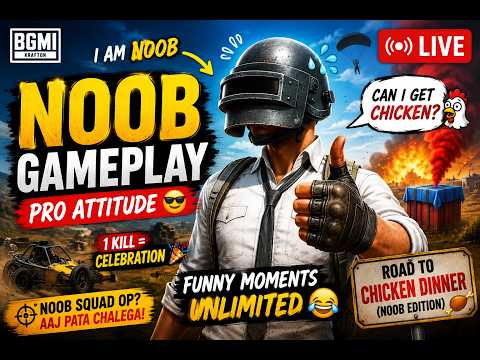 Noob Aa Gaya Live road to 500 subs