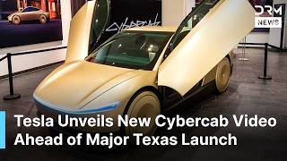 Tesla Unveils Golden Cybercab as Elon Musk Pushes Toward Fully Driverless Future | AI1N
