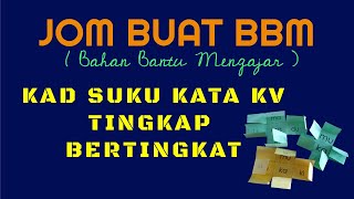 JOM BUAT BBM: KAD SUKU KATA KV TINGKAP BERTINGKAT JOM BUAT BBM: KAD SUKU KATA KV TINGKAP BERTINGKAT