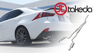 Afe Takeda Lexus Is200T Is300 Cat-Back Exhaust Sound