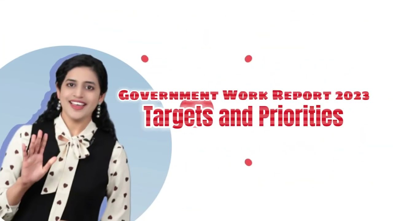 Government Work Report 2023: Targets and Priorities