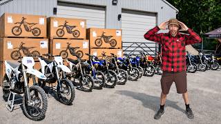 We brought 21 electric dirt bikes to Pastranaland | PART 1