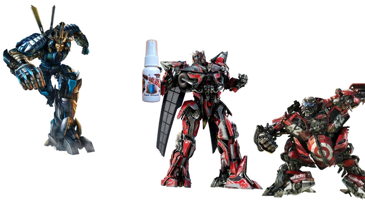 Sentinel Prime sprays fart spray in Class/Grounded