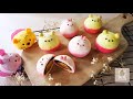 How To Make Cute Pooh & Piglet Egg Yolk Mooncake ? 教你做超可爱的蛋黄酥月饼！