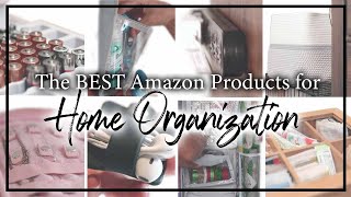 AMAZON Must-Haves for Home Organization | 10 Clever Tips, Hacks, & Ideas!