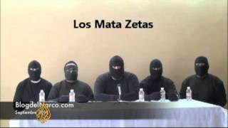Mexico parades 'Zeta killers' on camera