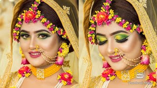 Holud Bridal Makeup Tutorial | Nadia’s Makeover