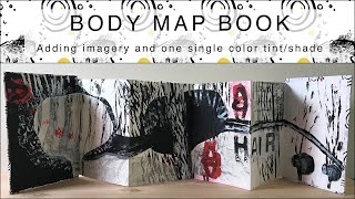 Body Map Book - 2D Design Final Project - Sivilli