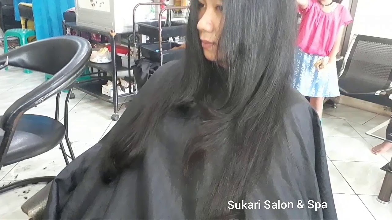 Potong Rambut Segi Panjang