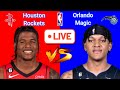 Orlando Magic at Houston Rockets NBA Live Play by Play Scoreboard / Interga