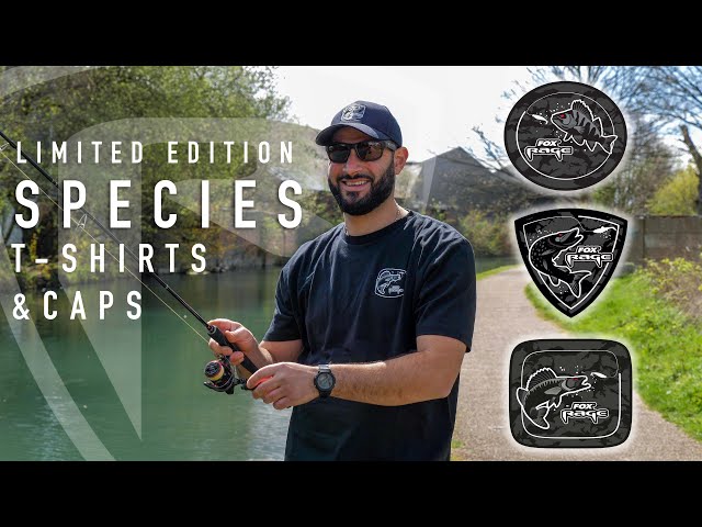 Fox Rage Limited Edition Species T-Shirts and Caps 