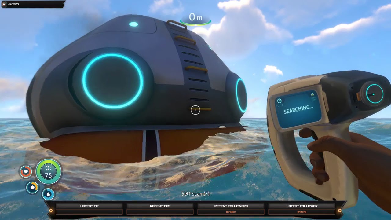 starting a new game to check out the launch version of subnautica...together