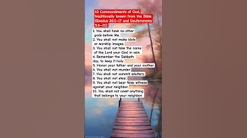 10 God Commandments. #Lord #jesus #God #truth #Bible #hate #Love #shorts #bibleverse #Exodus