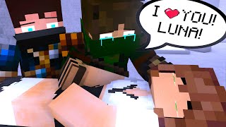 Bandit Adventure Life (PRO LIFE)  I LOVE YOU LUNA!  Episode 25  Minecraft Animation