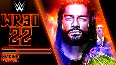 WR3D 2K22 Lite Mod Released For Low End Device With Updated, Rosters, New Match Types And More