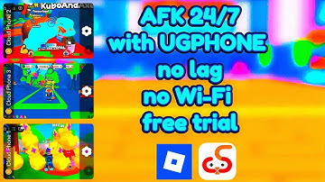 DO YOU WANT TO AFK 24/7 WITH UG PHONE FOR FREE NO LAG NO WI-FI FREE TRIAL