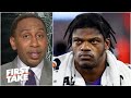 First Take reacts to Lamar Jackson saying the Ravens underestimated the Titans