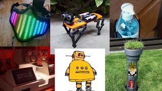 Some Cool Projects on Instructables - RGB Facemask, Pedal Hand Sanitizer, Auto Bartender and more!