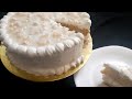 Tender coconut cake recipe without oven|| how to make easy and supersoft tender coconut cake||