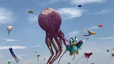 Eyes to the skies for Taiwan's kite festival - DayDayNews