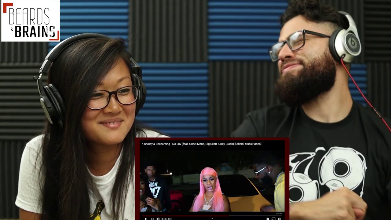 K Shiday & Enchanting - No Luv (feat. Gucci Mane, Big Scarr & Key Glock) - Music REACTION!