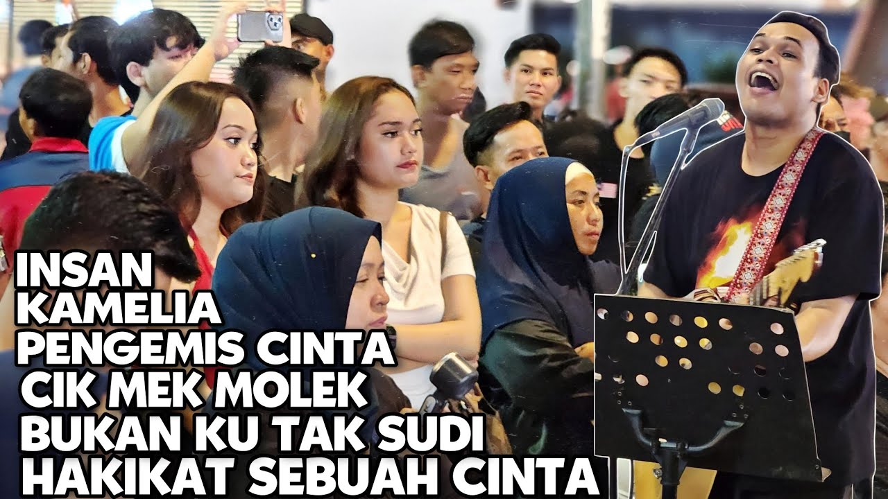 Bob bawak Penonton imbas kenangan Lalu Menyanyi Bersama layan Lagu slow rock 90an"