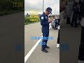 ブルーインパルスパイロットお見送り飛行隊長 江尻さんサイン✍️中#shorts