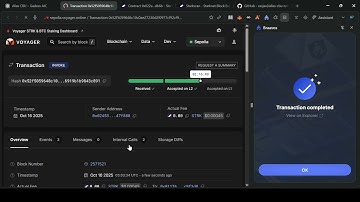 Project "Alias CBU" Demo - Hackathon Starknet