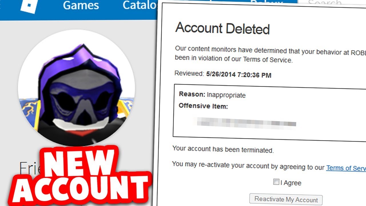 I M Making A New Roblox Account Youtube - how to get a new account on roblox