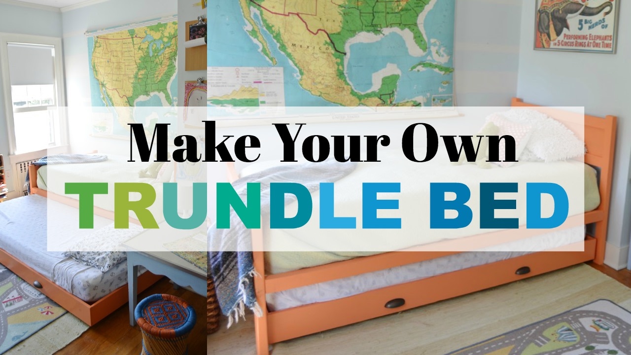 DIY Trundle Bed - YouTube