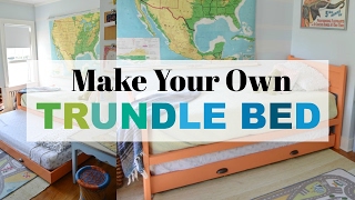 DIY Trundle Bed