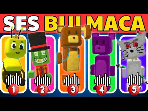 Guess the Super Bear Adventure Characters by Voice! 🔊🐻 SUPER BEAR ADVENTURE Quiz | Baaren, Shicka