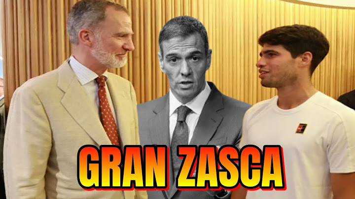 Alcaraz's GREAT ZASCA to Pedro Sanchez against Felipe VI at Wimbledon