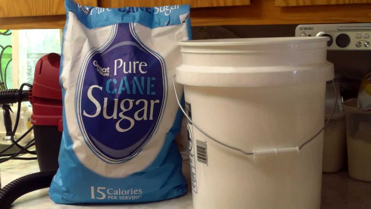 Long Term Food Storage Sugar YouTube