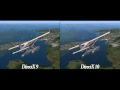 FSX Introduction - DX9/DX10 comparison side-by-side 1080p